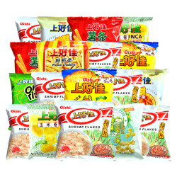 上好佳 多口味小包装20包膨化休闲零食零食推荐小吃休闲食品bt