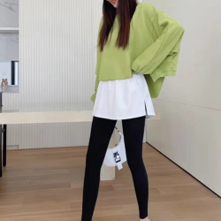 均码70-150秋冬屁帘宽松时尚百搭半身裙韩版叠穿休闲显瘦打底裙子