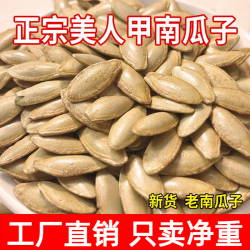 正宗长粒美人甲原味指甲南瓜子椒盐瓜子新货坚果零食解馋无干燥剂