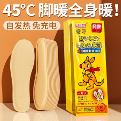 2025新款均码自发热暖足贴持久保暖防寒可用于脚底腹部家用暖身贴
