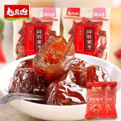 趣品人生阿胶金丝蜜枣蜜枣无核休闲零食煲汤营养