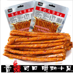 宏旺 老式大豆筋豆皮90g/包*6/8/12包素牛筋