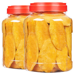 亨禧 芒果干旗舰店250g/500g水果干蜜饯果脯小包混合零食散装一箱