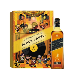 尊尼获加 黑方指令黑牌游戏盒3.0威士忌700ml