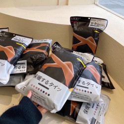 日本加厚保暖打底袜修身连裤袜保暖高腰踩脚加厚深冬保暖y