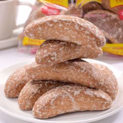原装进口俄罗斯光头饼干可可味原味休闲零食品美食美味批发
