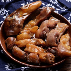 尚香 湖北特色风干鸭 农家风味咸风干腊板鸭 600g/只*1只/2只装