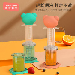 针筒喂液器神器婴儿防呛滴管式宝宝幼儿儿童吃药吸管