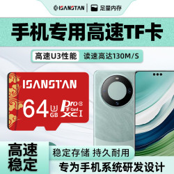 SanStand TF卡适用荣耀8X/9X畅享10存储卡sd储存卡手机高速内存卡