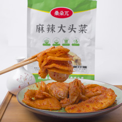 四川特产咸菜麻辣大头菜400克x2包=800克包邮香辣脆爽下饭菜即食