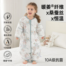 婴幼儿轻奢恒温睡袋新生儿秋冬款防踢被