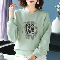 衣服感超好看女长袖卫衣圆领2026爆款时尚洋气春秋宽松慵懒风外套