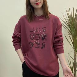 2026春季简约韩版宽松显瘦百搭长袖圆领卫衣女上衣