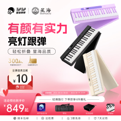 星海弹弹 ZB260b 88键折叠电钢琴+原装琴包