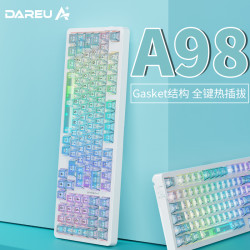 达尔优 A98 98键 有线机械键盘
