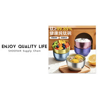 E946#国风纯钛饭碗家用防烫超轻便捷吃饭碗耐摔双层碗400ML（券）