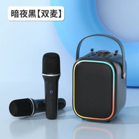 索爱 SK6话筒音响一体麦克风电视k歌神器卡拉OK带声卡家庭ktv