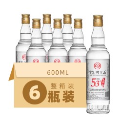宝岛阿里山 清香型高粱酒58度600ml/瓶纯粮食53度醇正白酒整箱口粮