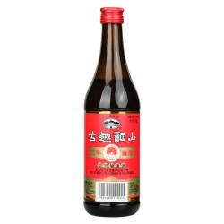 古越龙山 黄酒三年加饭酒500ml*1瓶装黄酒绍兴酒调味酒自饮用酒
