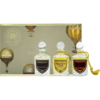 PENHALIGON'S 潘海利根2024节日系列女士香水套装Q香持久留七夕礼物 黑玫瑰系列Q香5ml*3