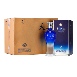 洋河 蓝色经典 天之蓝2018版42度375mL*6瓶整箱装