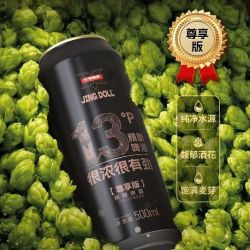 轩博 精酿  500毫升原麦汁浓度13P德式小麦白啤啤酒