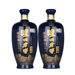 泸州老窖 头曲蓝花瓷 52度浓香型白酒 1000ml 单瓶装