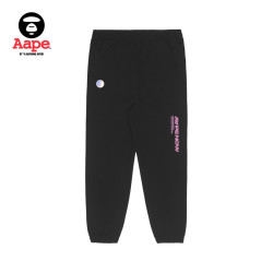 Aape 女装春夏字母印花休闲束脚卫裤长裤6905XXJ