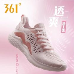 361° 运动鞋春夏款女鞋轻便减震透气休闲鞋时尚跑步鞋