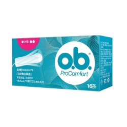 OB 内置式卫生棉条 量少型 16支