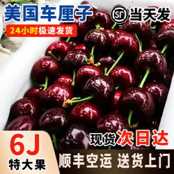 果天赐 美国车厘子新鲜孕妇水果包邮5斤装礼盒整箱当季大6j连美早大樱桃