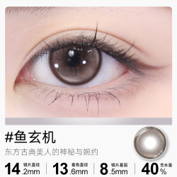 SweetColor美瞳季节限定系列日抛30片柿子冰茶自然通勤隐形眼镜