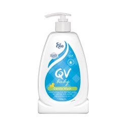 QV 婴幼儿沐浴油泡澡油新生儿全身可用澳洲儿童洗发沐浴露二合一 500g 1瓶 婴儿二合一沐浴露