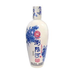 瀏陽河 浏阳河白酒高度53度清香型500ml*1瓶正品送货上门