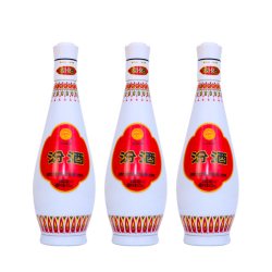 汾酒 48度乳白汾酒乳玻汾475mlX3清香型白酒3瓶装