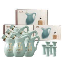 口子窖 小池窖特酿礼盒52度500mL*2瓶*3盒原箱发货 安徽兼香型白酒