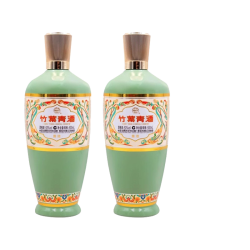 汾酒 竹叶青酒  53度荣耀竹叶青酒500ml*2瓶 国产露酒