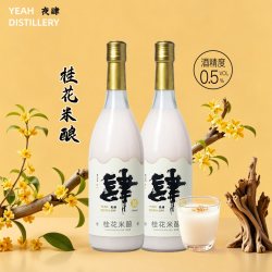 夜肆 微醺果酒女士低度甜酒桂花酒米香大瓶浓郁晚安清甜酒