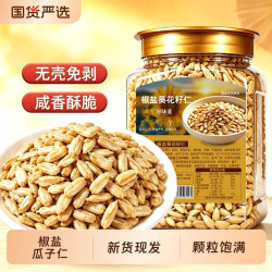 真响嗑 椒盐瓜子仁 500g 颗颗真材实料粒粒看得见饱满瓜子仁休闲零食解馋