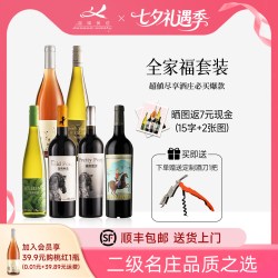 迦南美地 全家福套装宁夏红酒贺兰山东麓产区葡萄酒 750ml 6支