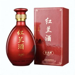 德胜清 红兰酒草本养生酒21度720ML糯米酒礼盒装