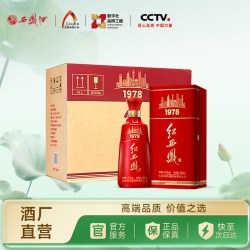 西凤酒 52度红西凤1978 高端送礼白酒整箱装500ml*6瓶