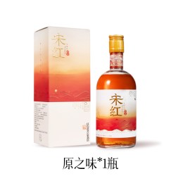 宋红中国红酒8度500ml低度微醺甜酒果酒手工发酵糯米酒礼盒送礼酒