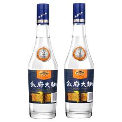 叙府 蓝标大曲 52度 浓香型白酒 500ml*2瓶