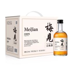 梅见 青梅酒12度330ml*6瓶微醺梅子酒低度微醺酒果酒聚会晚安酒
