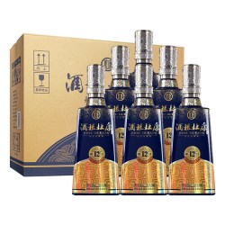 杜康 酒祖杜康12窖区酒52度500ml*6瓶整箱