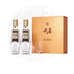 尖庄 高光 52度浓香型白酒 500mL*2瓶 蛇年新春礼盒