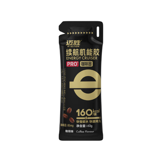 迈胜 能量胶 咖啡因黑胶PRO 60g*1袋