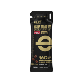 迈胜 能量胶 咖啡因黑胶PRO 60g*1袋