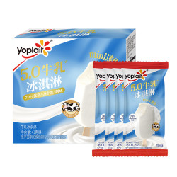优诺 5.0牛乳味冰淇淋 41g*4支